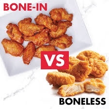 Do you prefer bone in or boneless wings?