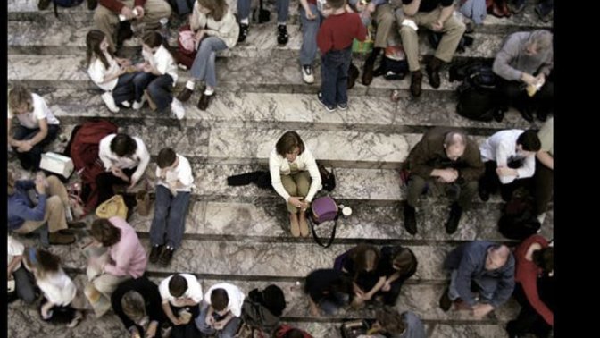 Can you feel lonely when you are with a bunch of people?