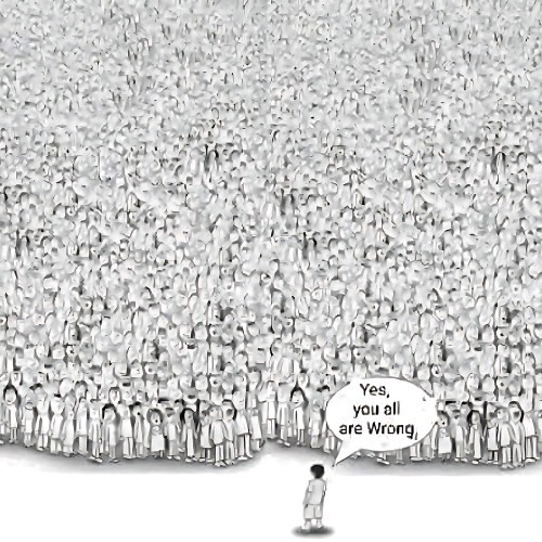 What is an opinion that you would defend even if youre the only one with that opinion?