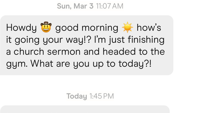 Anyone else find this follow up message on Hinge to be a dealbreaker? I don’t reply in 24 hrs & you need to reassure me that you’re “serious”?