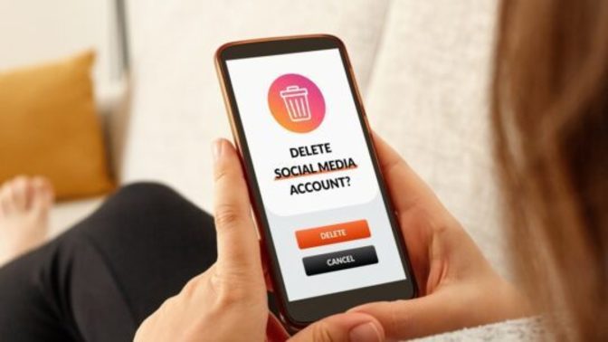 Why do some people deactivate their social media after breakup?