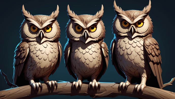 What would you do if someone told you that ‘the owls are not what they seem’?