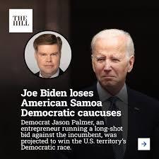 Biden loses primary in Samoa by double digits , what could this mean?