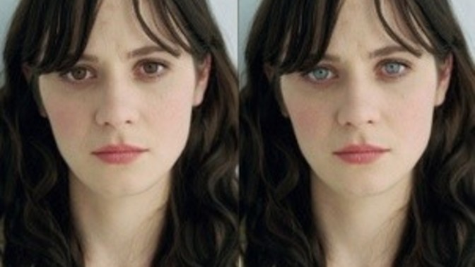 Do blue eyes make people seem more attractive to you?