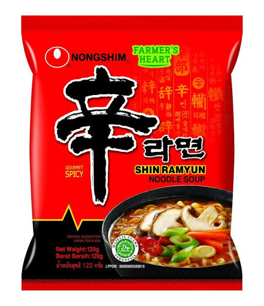 And shin ramyun