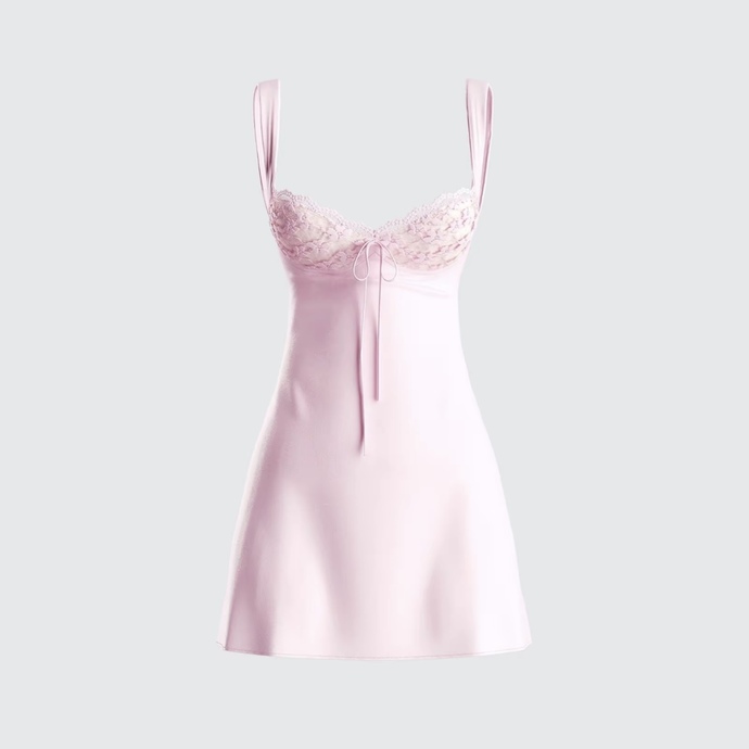 This pink mini dress yay or nay?