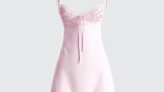 This pink mini dress yay or nay?