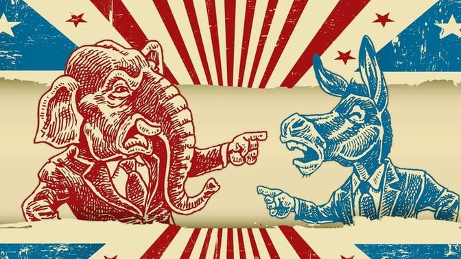 What would happen if the USA abolished political parties?