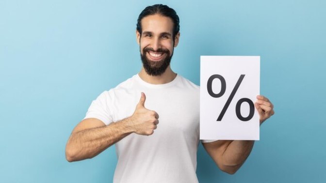 What percentage rate of men are still decent?