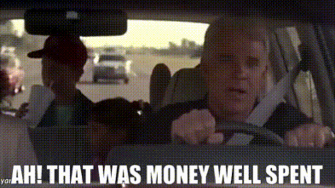 Have you ever looked at your bank account statements and reminisced over some of the payments you made?