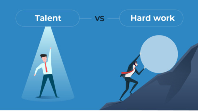 Which one do you think is more important: motivation or talent?