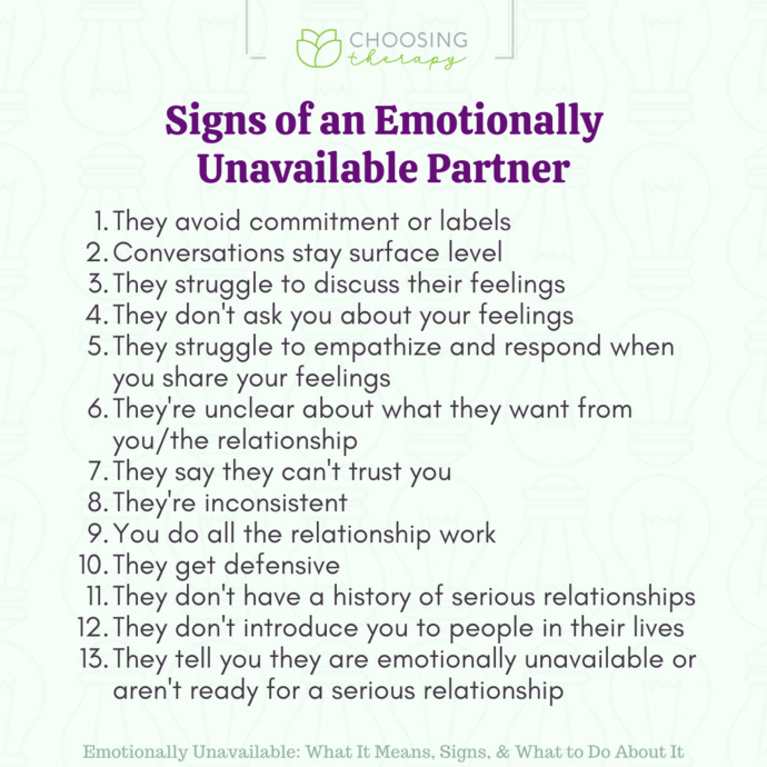 Do you think you are more emotionally unavailable or emotionally manipulative? And what would the person in the description be?