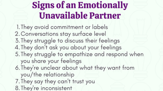 Do you think you are more emotionally unavailable or emotionally manipulative? And what would the person in the description be?