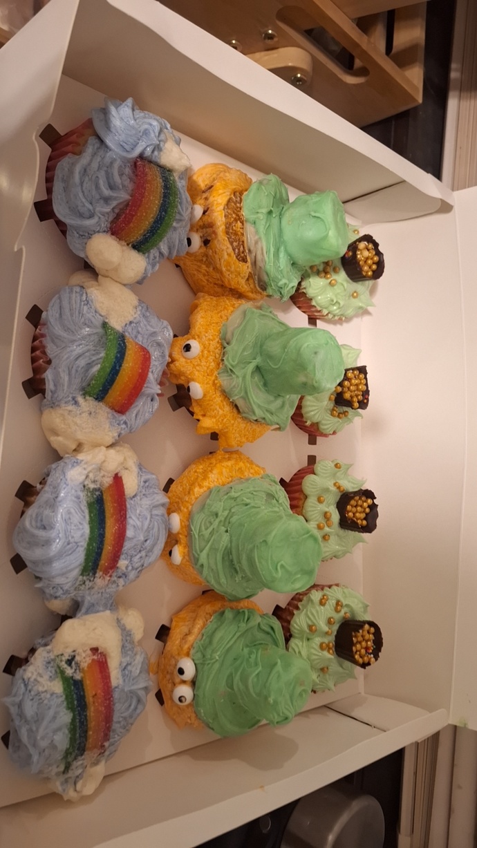 Would you eat messed up cupcakes?