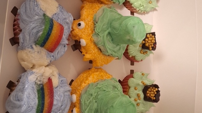 Would you eat messed up cupcakes?