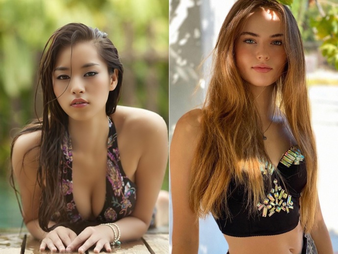 Chinese girl vs Russian girl beauty comparison 5?