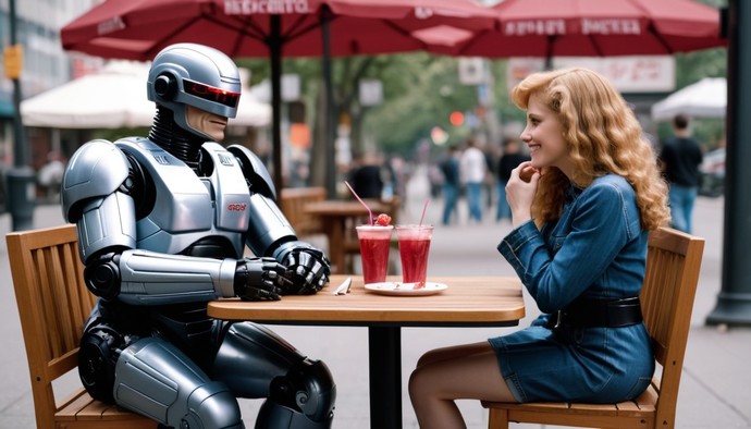 If your partner was a cop and got badly injured so they had to become robocop from then on, could you still love them?