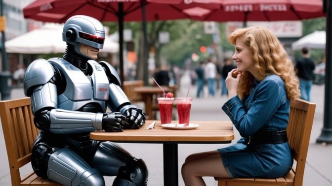 If your partner was a cop and got badly injured so they had to become robocop from then on, could you still love them?