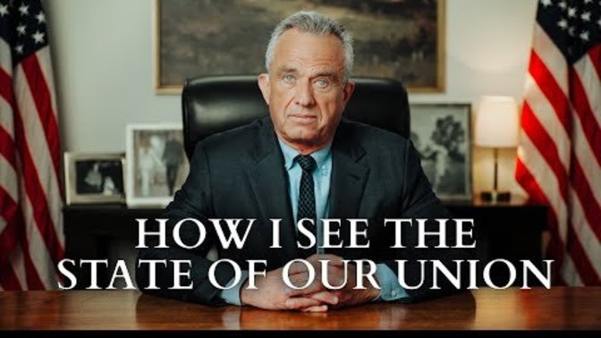 Isn’t RFK Jr’s SOTU speech absolutely INCREDIBLE? Isn’t it 1000x more professional and just genuinely better than Biden’s crapshow of a speech?