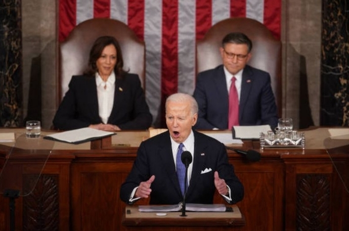 Was that really Joe Biden at SOTU?