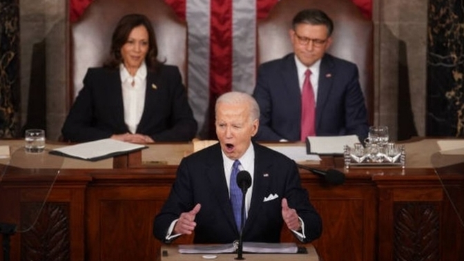 Was that really Joe Biden at SOTU?