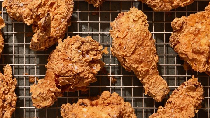 When you heard or read the word chicken with no context what are you thinking of first?