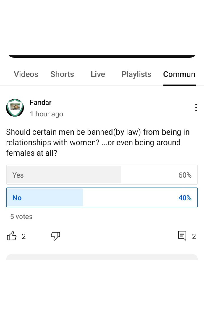 Do some people even like men (like at all)?