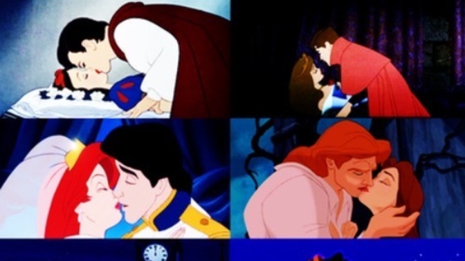 How do you feel about a couple kissing in kids movies?