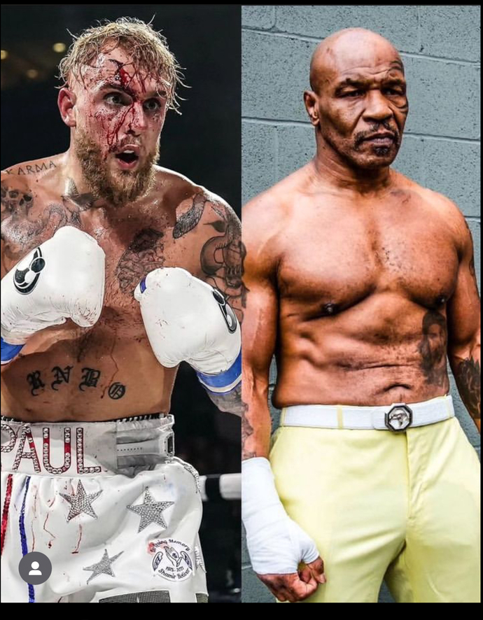 Can Current Mike Tyson beat Jake Paul in an *actual* boxing match on intimidation factor alone?