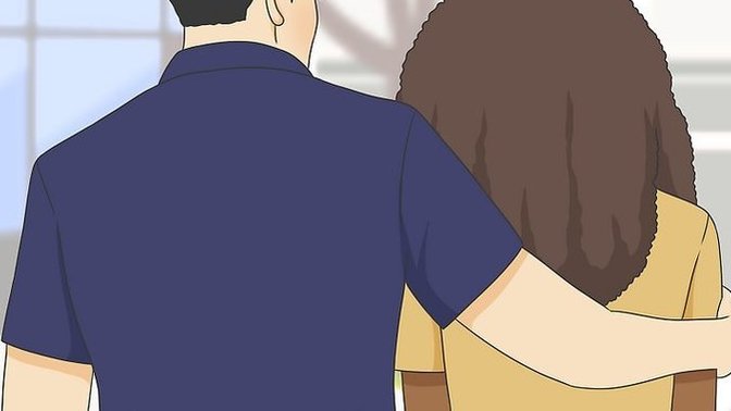 Guys, how do you normally walk with your close female friend?