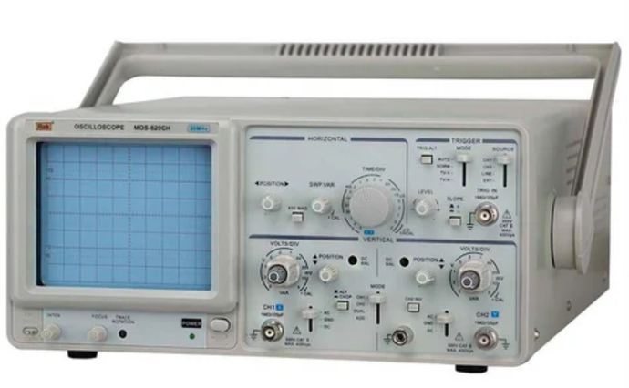 An oscilloscope.
