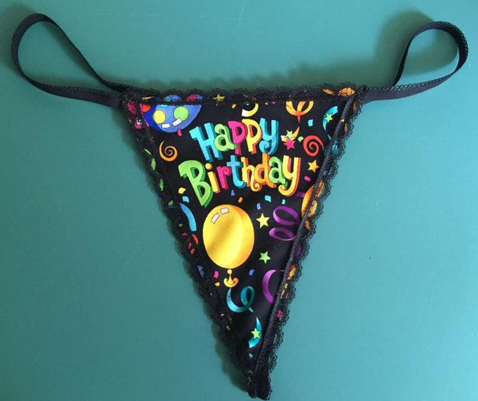 I Rather Wish A Thong A Happy Birthday!