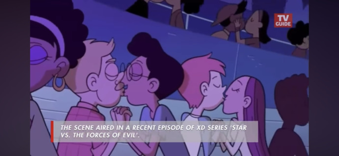 How do you feel about same sex couples just kissing in kids movies/tv?