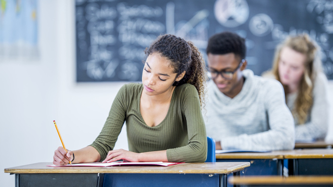 In high school did anyone have a friend that was super hyper fixated on doing there work?