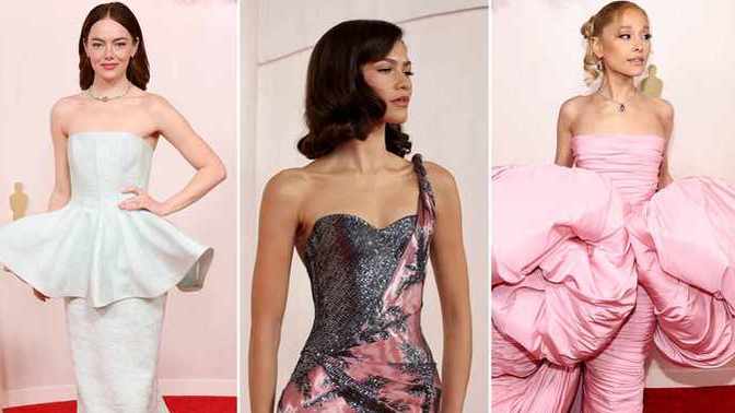 Who had the best red carpet look for the Oscars 2024?