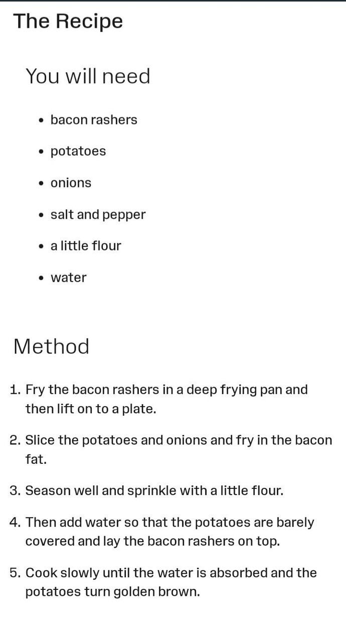 What’s a cheap dish you eat to save money?