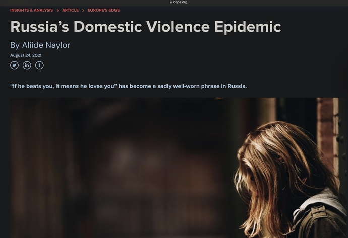 Should the US legalize Domestic Violence like Russia has?