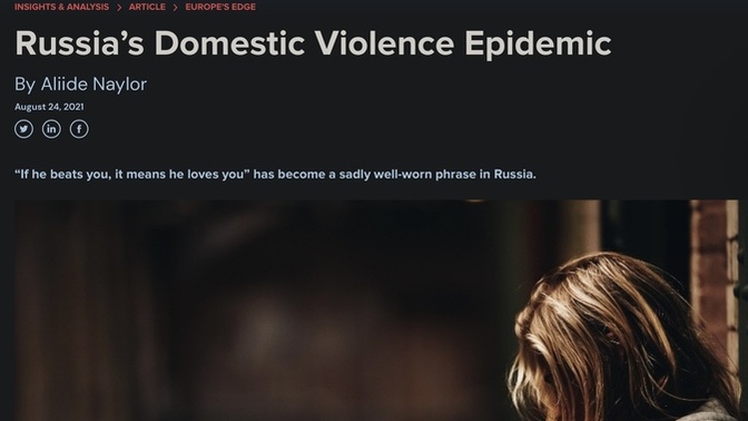 Should the US legalize Domestic Violence like Russia has?