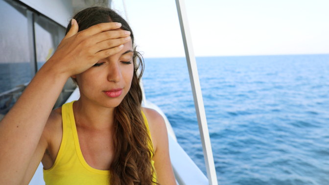 Have you ever gotten sea sick before?