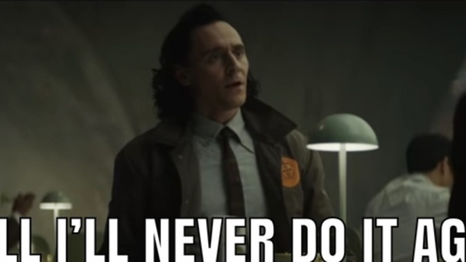 What is that one thing you will never do again?