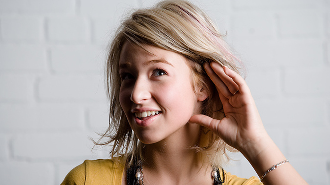 What does it mean when a girl says bla bla bla?