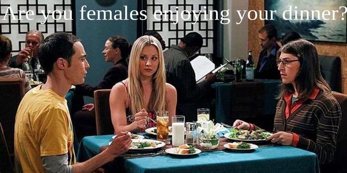 Do you think it is sexist when men say females instead of women?