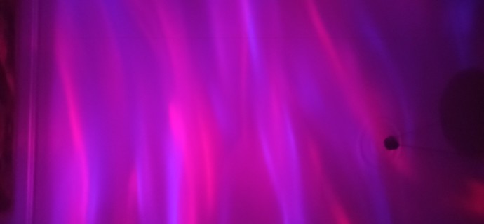 Do you use light projectors in you room in order to relax?