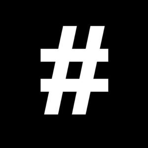 Do you know the official name for this symbol - #?