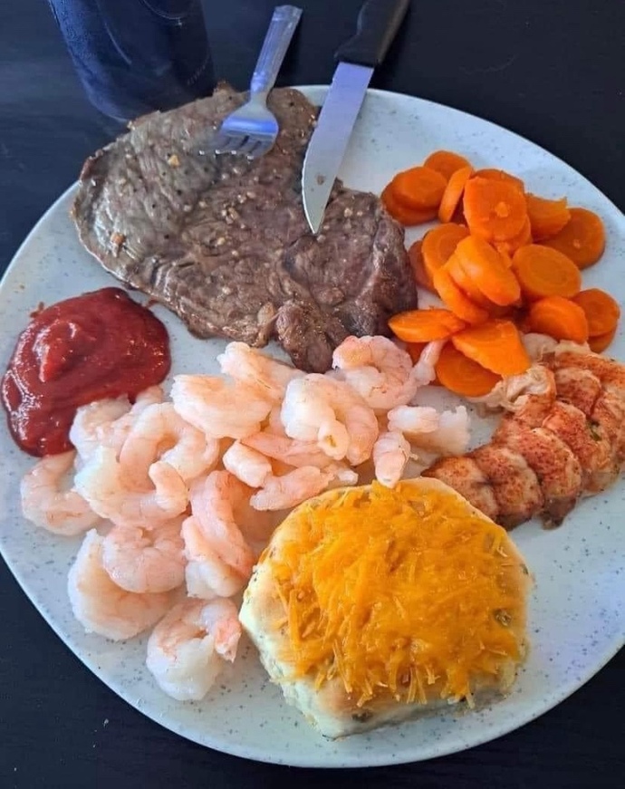 If you had to take one thing off this plate what would it be?