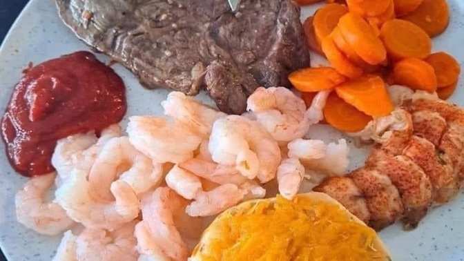 If you had to take one thing off this plate what would it be?