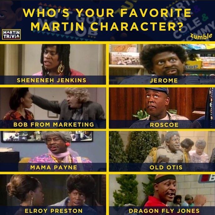 Outside of the Main Cast, Which Martin Character Was Your Favorite?
