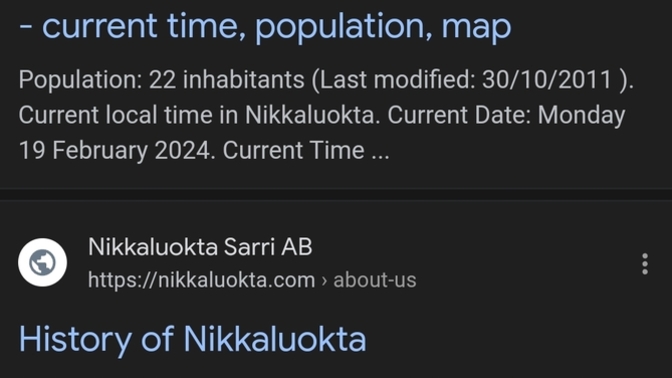 How is there a 22 number populated place in sweden?