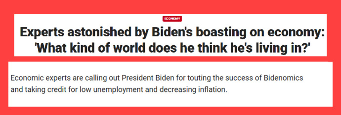 Do you think only dumb people are fooled by Biden and the Democrats when they claim that they brought down inflation and made the economy better?