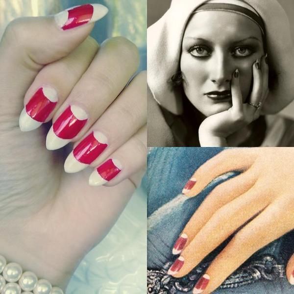 Joan Crawford's iconic nail style